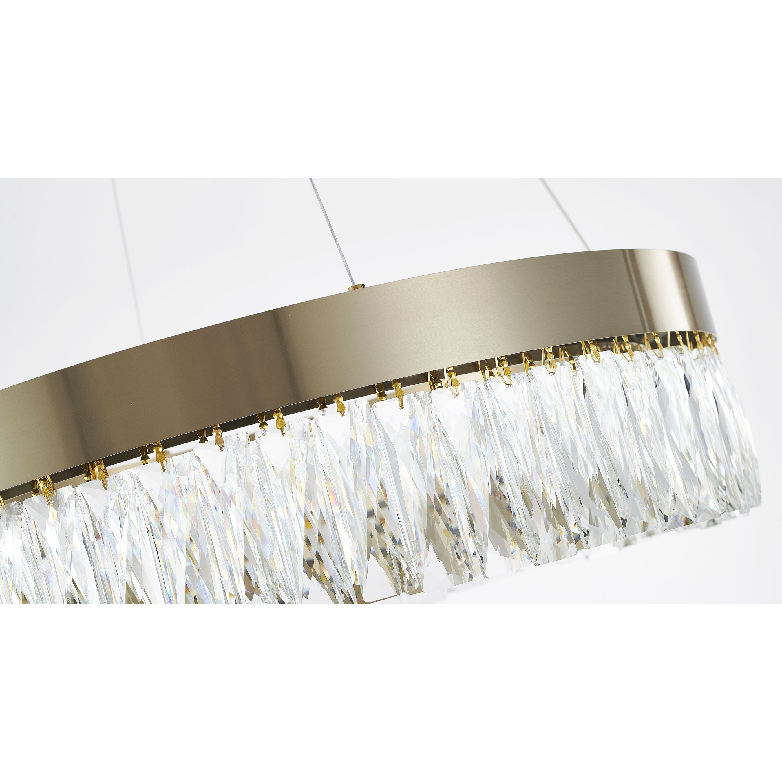 Canada LED 24 inch Gold Chandelier Ceiling Light